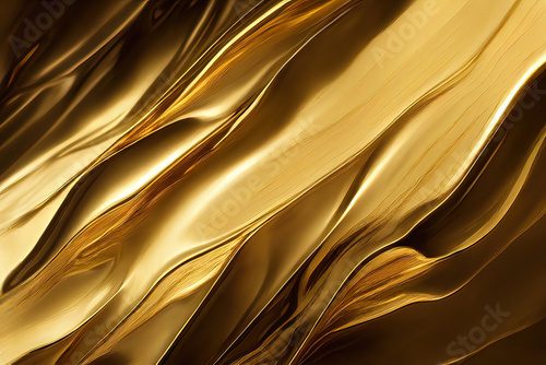 Gold texture background, abstract liquid gold background
