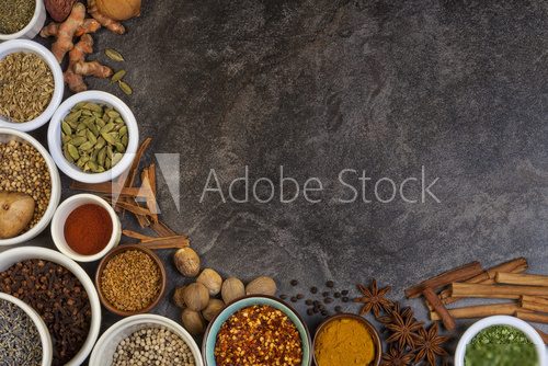 Spices used in Cooking 