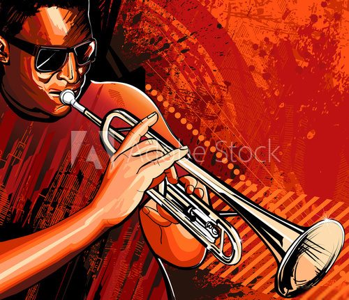 Trumpet player
