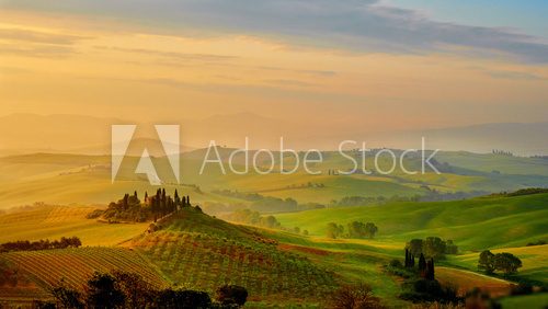 Beautiful Tuscany hills, Italy.