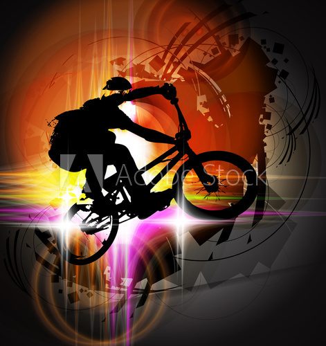 BMX cyclist 