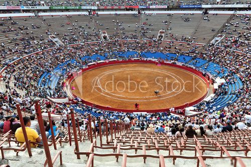 Bullfighting stadium, Plaza de Toros, Mexico 