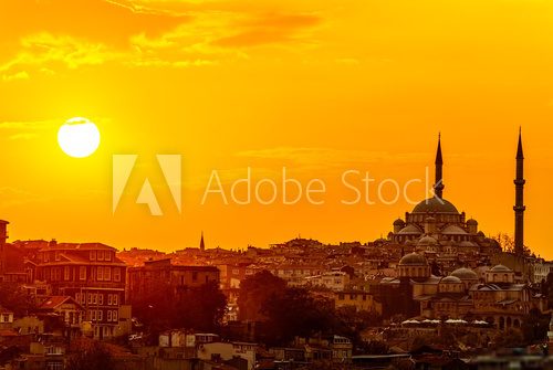 Istanbul sunset 