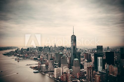 Manhattan aerial 