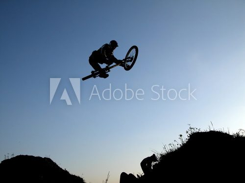 mountain bike jump