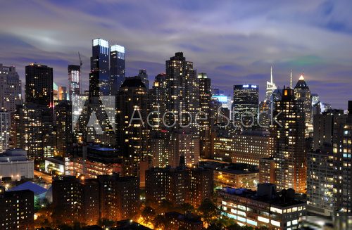 New York by night 