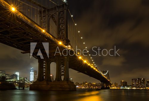 New York City Bridges at night 