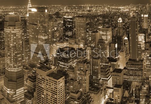 New York City night view 