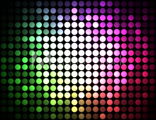 Party Discolights Colored