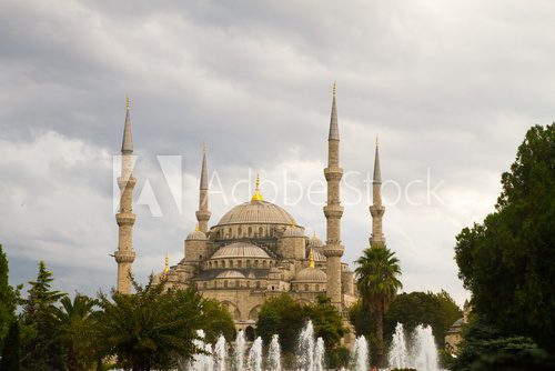 The Sultan Ahmed Mosque Blue Mosque Sept 23, 14 in Istanbul 