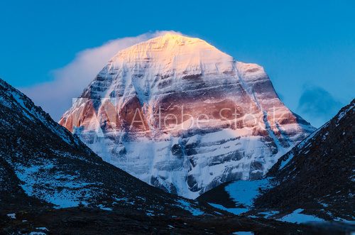 Tibet. Mount Kailash. North face 