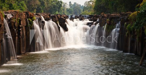 Waterfall in south of Lao 