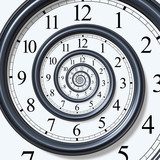 Zegar – spirala czasu
