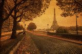 nostalgische Stadtansicht von Paris