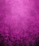 purple floral wallpaper