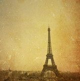 Retro Eiffel Tower 