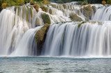 Skradinski Buk - waterfall in Krka National Park in Croatia. 
