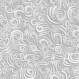 White floral paper background 
