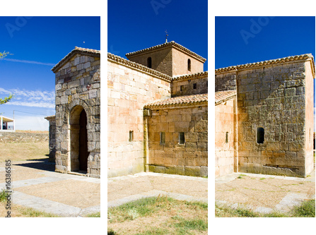San Pedro de la Nave, El Campillo, Castile and Leon, Spain - Dreiteiliges Leinwandbild, Triptychon