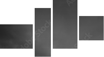 Tajemnicze molo donikąd
 - Vierteiliges Leinwandbild, Viertychon