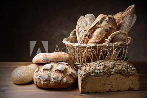 Freshly baked bread 