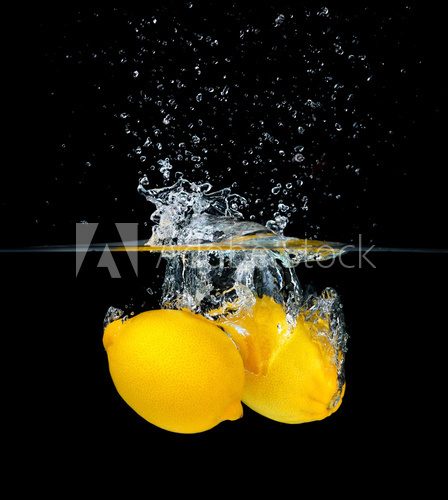 Sprudelnde Zitronenexplosion