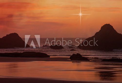 Abendliche Stille am Meer