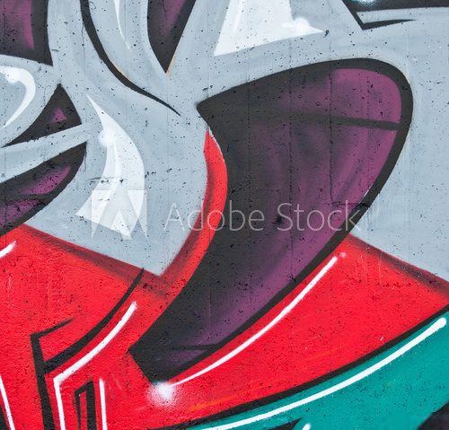 Abstract detail of graffiti - Perfect for backdrop or background 