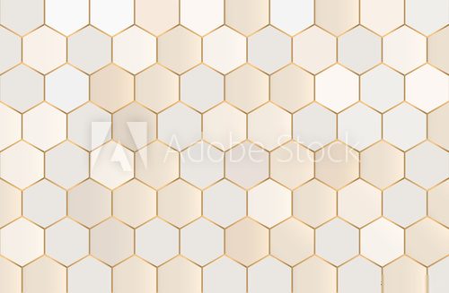 Abstract hexagon pattern background. Vector illustration.