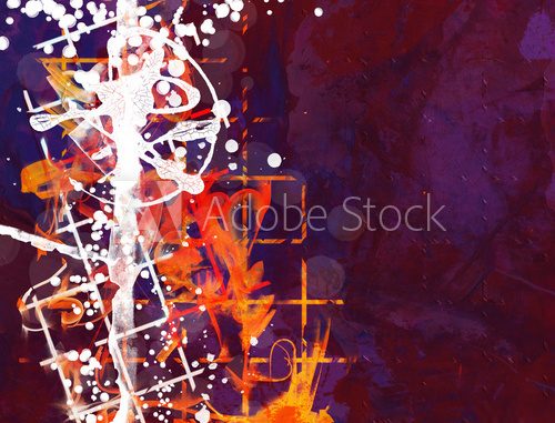 Abstract mixed media background or texture 