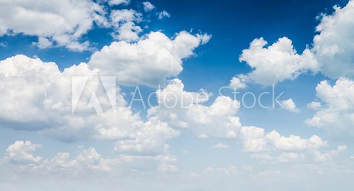 blue sky with cloud closeup 