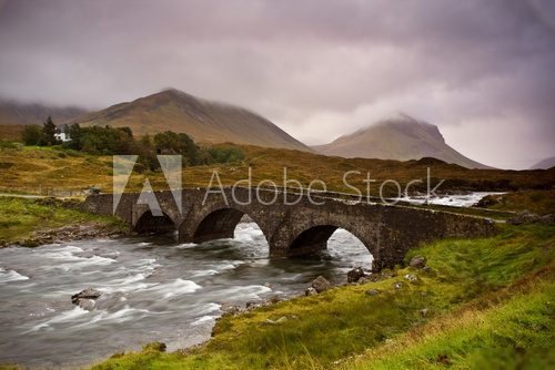 Bridge on Sligachan  Isle of Skye, Scotland