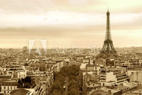 Cityscape of Paris France