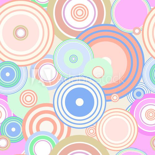 Ð¡olorful circles seamless
