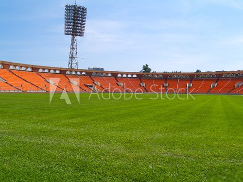 empty football field 