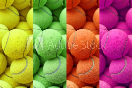 exotic color tennis ball