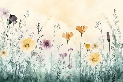 Frühlingstanz der wilden Blüten