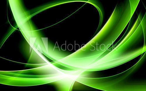 green art wave background