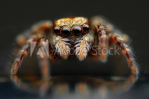Jumping spider closeup 