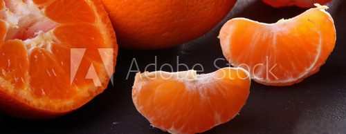 Kleine Mandarinenstücke 