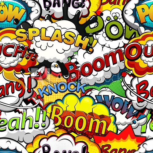 Lebendige Pop-Art Explosion