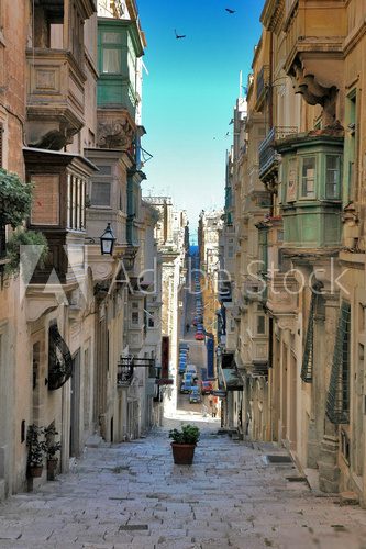 long view of maltese street 