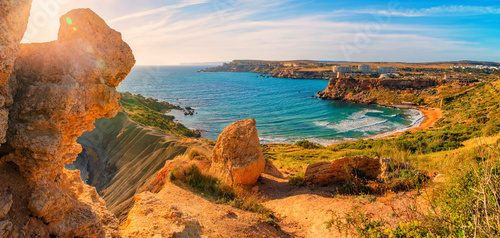 Malta. Maltese beach.