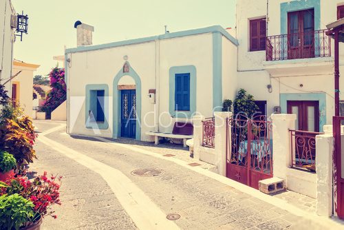 Mediterrane Dorfidylle in sanften Farben