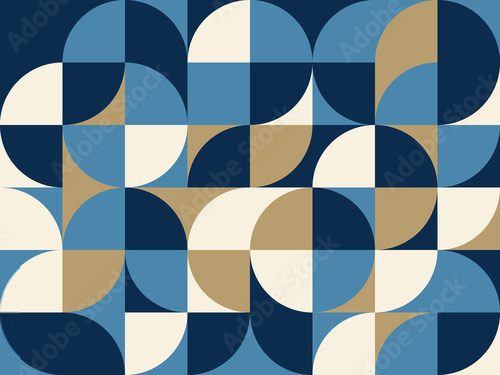 Mid-Century Abstract Vector Pattern Design