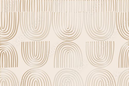 Minimalist contemporary aesthetic trendy pattern. Fashionable template for design.