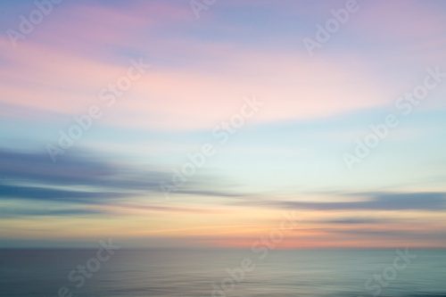 Pastellfarbener Horizontzauber