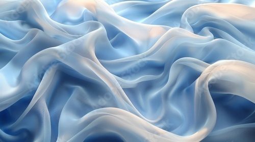 Sanfte Blautöne in fließender Textur