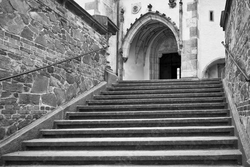 Sanfte Harmonie auf der Treppe