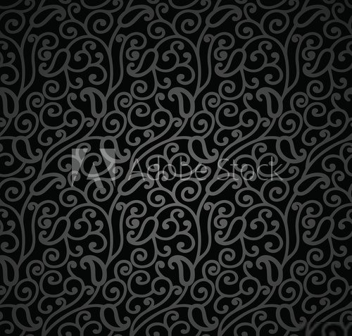 Seamless Swirly-Paisley wallpaper 